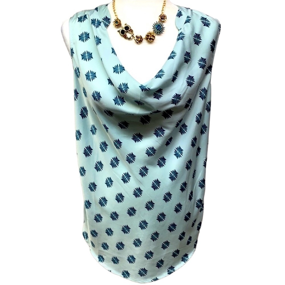 Halogen Drape Neck Blouse